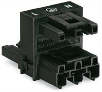 WAGO 770-633 Connecteur WINSTA MIDI Distributeur en H Nombre total de pôles: 3 25 A noir 50 pc(s)