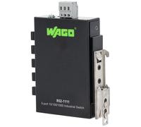 WAGO 852-1111 Commutateur Industriel ÉCO Non Géré Noir À 5 Ports Rail DIN-35
