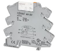 WAGO 857-357 115V AC / Dc 6A Spdt-Co din Rail Montable Relais Module
