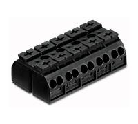 WAGO 862-505 5 Pôles 32A 20 Connexion Châssis Montant Bloc De Bornes Noir