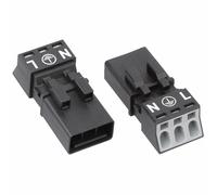 Wago 890-213 Connecteur Winsta Mini Prise 3 Pôle Noir