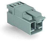 Connecteur d'alimentation série (connecteur réseau) WINSTA MINI WAGO 890-852/011-000 embase mâle horizontale Nombre total