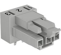 WAGO 890-854/011-000 Connecteur d'alimentation WINSTA MINI embase femelle horizontale Nombre total de pôles: 3 16 A gris 1 pc(s)