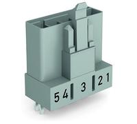 WAGO 890-855 - Connecteur d'alimentation WINSTA MINI - Montage vertical - Nombre total de pôles : 5 16 A gris 100S