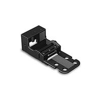 WAGO Adaptateur de Fixation, pour Bornes à 3 Conducteurs, Série 221-4 mm², pour Montage à Vis, Noir, 221-503/000-004 (10 Pcs)