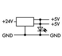 WAGO Convertisseur DC/DC 1 pc(s) 859-801 10 - 30 V/DC