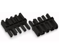 WAGO Dispositif de raccordement Alimentation mâle - Alimentation femelle Nombre total de pôles: 5 bleu 100 pc(s)