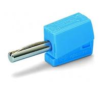 WAGO Fiche Banane, pour Fiche Banane 4 mm, 2,50 mm², Bleu, 215-711 (50 Pcs)