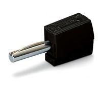 WAGO Fiche Banane, pour Fiche Banane 4 mm, 2,50 mm², Noir, 215-311 (50 Pcs)