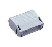 WAGO Gelbox, Boîtier de Dérivation, avec Gel, pour Séries 221 Ou 2273, Max. 6 mm², sans Bornes de Raccordement, Taille 2, Gris (3 Pcs)