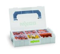Assortiment de bornes pour boîte de dérivation Wago 887-955 flexible: 0.14-4 mm² rigide: 0.2-4 mm² 1 set