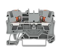 WAGO Kontakttechnik Bornier 2204-1201, gris, nombre de pôles 2