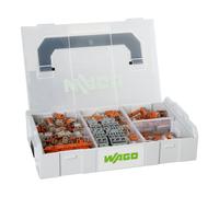 WAGO L-BOXX® Mini Série 221 - Mallette Kit 259 Bornes de connexion à levier pour câblages professionnels
