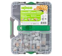 WAGO - Malette 80 Bornes S222-2, 3 et 5 Entrées Fils Souples