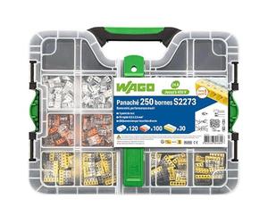 WAGO Mallette 250 Bornes S2273 (120x2E + 100x3E + 30x5E)