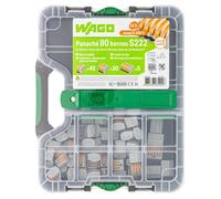 WAGO - Malette 80 Bornes S222-2, 3 et 5 Entrées Fils Souples