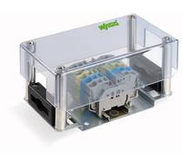 WAGO Module d'alimentation câble rond - câble plat transparent 1 pc(s)