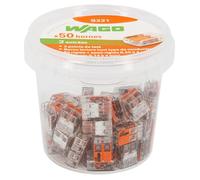 Wago Bornes de connexion automatique S221 2 entrées – Pot de 50