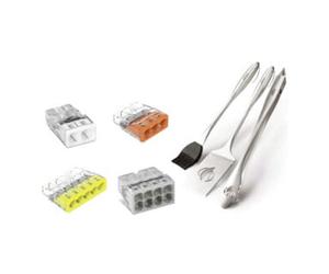 WAGO PROFI-SET NAPOLEON Set d’ustensiles de barbecue 100 887-446 Quantité:1