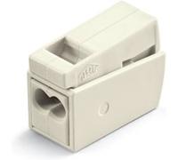 WAGO, Bornes Luminaire Série 224, Sachet de 10 Connecteurs Mixtes pour Fils Rigides 1-2.5mm² et Souples 0.5-2.5mm², Tension 400V, Courant 24A, Longueur Dénudage 9-11mm