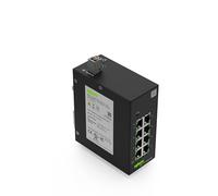 WAGO Switch industriel ECO 852-112 | avec 8 ports ETHERNET 10/100 Mbit/s, autorégociation et voyants de diagnostic du panneau avant, prend en charge jusqu'à 2 000 adresses MAC absolues