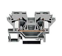 Borne de passage WAGO 284-601 10 mm ressort de traction Affectation: L gris 25 pc(s)