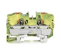WAGO WAGO 2 conducteurs borne de protection 2210-1207 10 mm² avec poussoir Quantité:1