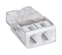 WAGO WAGO Connecteur de connexion VDE - COM. 2x0,5-2,5mm² blanc 6 pièces Quantité:1