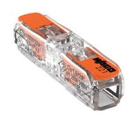 Wago Borne à leviers 221-2411 pour 2 fils tous types 4 mm²