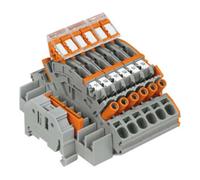 WAGO WAGO GmbH& Co. KG Bloc de connexion pour transformateurs de courant 2007-8876 Quantité:1
