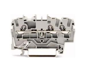 WAGO WAGO GmbH& Co. KG Bornier de connexion 3 conducteurs, TS 35 2002-1301 Quantité:1
