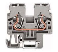 WAGO WAGO GmbH& Co. KG Bornier de passage 0,08-2,5/4 mm² gris 870-911 Quantité:1