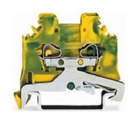 WAGO WAGO GmbH& Co. KG Bornier de terre 0,08-2,5 mm² vert/jaune 280-107 Quantité:1