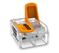 50 Mini Bornes WAGO 2 entrées 0,5-6mm² 221-612