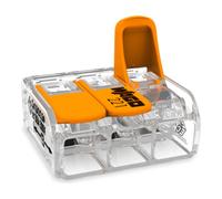 WAGO 221-613 - Borne de raccordement, 6 mm², 3 conducteurs