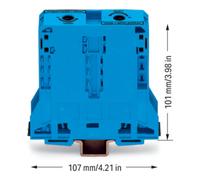 Wago Pince de passage 285-194 2 échelle 95 mm² (5 pcs)