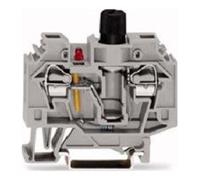 WAGO WAGO GmbH& Co. KG Connecteur de fusible 6qmm, gris 282-128/281-413 Quantité:1