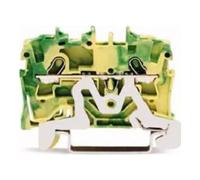 WAGO WAGO GmbH& Co. KG Connecteur de terre 1,5 mm², vert/jaune 2001-1207 Quantité:1