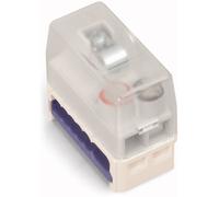 WAGO WAGO GmbH & Co. KG Module dalimentation câble rond - câble plat Nombre total de pôles: 2 gris 50 pc(s)