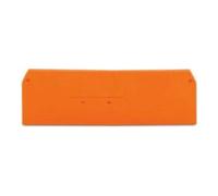 WAGO WAGO GmbH& Co. KG Plaque de fermeture 2,5 mm orange 280-315 Quantité:1