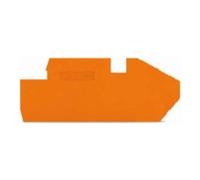 WAGO WAGO GmbH& Co. KG Plaque de fermeture orange 2016-7792 Quantité:1