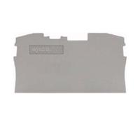 WAGO WAGO GmbH& Co. KG Plaque de fin et intermédiaire 1 mm d'épaisseur 2006-1291 Quantité:1