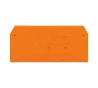 WAGO WAGO GmbH& Co. KG Plaque de finition 2,5 mm orange 280-309 Quantité:1