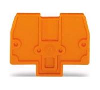 WAGO WAGO GmbH& Co. KG Plaque de finition 2 mm, grise 870-923 Quantité:25