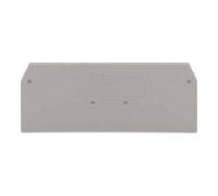 WAGO WAGO GmbH& Co. KG Plaque de finition grise 280-324 Quantité:1