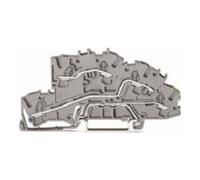 WAGO WAGO Installationsborne 4 mm² L/L/PE gris 2003-7645 Quantité:1