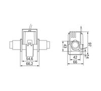 WAGO WAGO Transformateur de courant pour câblage 855-5005/400-001 Quantité:1
