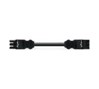 WAGO WAGO Verbindungsleitung 3x1,5 mm² noir 771-9993/006-301 Quantité:1