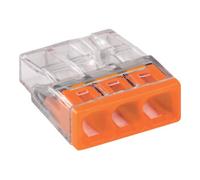 WAGO WAGO Wagoklemme 3x0,5-2,5 mm² orange Quantité:1
