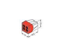 Wago Weldclamp - 773-604 [100 Pièces]